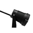 GloboStar® 75587 Προβολάκι Κήπου Καρφωτό - Δαπέδου Bridgelux COB LED 10W 1000lm 35° DC 24V Αδιάβροχο IP67 Ultra Μπλε Dimmable