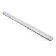 GloboStar® 90615 2 x 150cm T8 Tri-Proof Πλαστικό PC Σκαφάκι με Μεταλλικά Clips για 2 x Λάμπες Φθορίου LED Τροφοδοσίας Ενός Άκρου Αδιάβροχο IP65 - 5 Χρόνια Εγγύηση