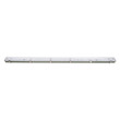 GloboStar® 90614 1 x 150cm T8 Tri-Proof Πλαστικό PC Σκαφάκι με Μεταλλικά Clips για Λάμπα Φθορίου LED Τροφοδοσίας Ενός Άκρου Αδιάβροχο IP65