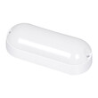 GloboStar® HOMIE 61001 LED Πλαφονιέρα Οροφής - Τοίχου Οβάλ 11W 939lm 150° AC 220-240V Αδιάβροχο IP65 Μ17 x Π7 x Υ4.5cm Φυσικό Λευκό 4500K - 3 Years Warranty