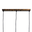 GloboStar® FIGURE 10000979 Μοντέρνο Κρεμαστό Παιδικό Φωτιστικό Οροφής Τρίφωτο 3 x E27 Μπρούτζινο Μεταλλικό Φιγούρα Μ70 x Π10 x Υ105cm