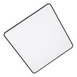 GloboStar® KAMALA 61208-P Κρεμαστή Πλαφονιέρα Οροφής LED CCT 75W 8625lm 120° AC 220-240V - Εναλλαγή Φωτισμού μέσω Τηλεχειριστηρίου All In One Ψυχρό 6000k+Φυσικό 4500k+Θερμό 2700k Dimmable Μ60 x Π60 x Υ8cm - Μαύρο - 3 Years Warranty