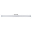 GloboStar® MABEL 60428 Μοντέρνο Φωτιστικό Τοίχου - Απλίκα Καθρέπτη Μπάνιου - Πίνακα LED 12W 1400lm 270° AC 220-240V IP44 Μ60 x Π10 x Υ5cm - Φυσικό Λευκό 4500K - Μαύρο - 3 Years Warranty
