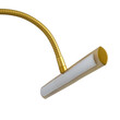 GloboStar® TROIS 60437 Μοντέρνο Φωτιστικό Τοίχου - Απλίκα Καθρέπτη Μπάνιου - Πίνακα LED 12W 1400lm 120° AC 220-240V IP44 Μ60 x Π24 x Υ18cm - Φυσικό Λευκό 4500K - Χρυσό - 3 Years Warranty