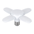 GloboStar® 85810 Λάμπα LED E27 Fan Blade 28W 3164lm 180° AC 220-240V IP20 Φ19 x Υ8cm Φυσικό Λευκό 4000K - 2 Years Warranty
