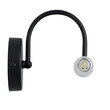 GloboStar® PAOLA 60416 Μοντέρνο Φωτιστικό Τοίχου - Απλίκα Καθρέπτη Μπάνιου - Πίνακα 2 x G9 270° AC 220-240V IP44 Μ31 x Π16 x Υ15cm - Μαύρο - 5 Years Warranty