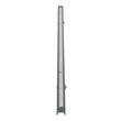 GloboStar® DIGI-BAR 90209 Ψηφιακή Μπάρα Φωτισμού Wall Washer Digital Pixel Facade Tuber Bar LED 12W 840lm 90° DC 24V Αδιάβροχο IP65 L100 x W3.2 x H3cm Θερμό Λευκό 2700K DMX512 - Ασημί με Διάφανο Κάλυμμα - 3 Years Warranty
