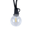GloboStar® 79666 Διακοσμητική Γιρλάντα 14 Μέτρων με Controller 4 Προγραμμάτων Φωτισμού 30 LED 3W με Ενσωματωμένη Μπαταρία 600mAh - Φωτοβολταϊκό Πάνελ - Αισθητήρα Ημέρας-Νύχτας - Βάση Κήπου & Μαύρο Καλώδιο Αδιάβροχη IP44 Θερμό Λευκό 2700K L22 x W15.5 x H3c