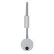 GloboStar® GOOSE 60877 Μοντέρνο Φωτιστικό Τοίχου - Απλίκα Ξενοδοχείου Bed Side LED 3W 300lm 36° AC 220-240V - Reading Light - Μ6.5 x Π15 x Υ24.5cm - Φυσικό Λευκό 4500K - Γκρι Ανθρακί