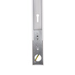 GloboStar® 2L-EUROTRACK 60985 Μονοφασική Ράγα 2 Καλωδίων για Σποτ Ράγας LED AC 220-240V IP20 Μ300 x Π3.4 x Υ2cm - EUROTRACK® System 1L+1N - Αλουμίνιο - Λευκό - 3 Μέτρα - 5 Χρόνια Εγγύηση