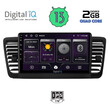 DIGITAL IQ BXB 1665_GPS (9inc) MULTIMEDIA TABLET OEM SUBARU LEGACY - OUTBACK mod. 2002-2008