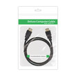 DM-HC101-3 . Καλώδιο HDMI 2.0 3m 4K μαύρο DM PRO