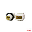 03047/AM ΦΙΣΑ/ΠΡΙΖΑ 12/24V 2 ΕΠΑΦΩΝ ΓΙΑ ΛΑΜΠΕΣ T10 /W5W/ W3W /W16W ΧΩΡΙΣ ΚΑΛΩΔΙΟ AMIO - 2 ΤΕΜ.