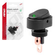 03087/AM ΔΙΑΚΟΠΤΗΣ ON/OFF  3 ΕΠΑΦΩΝ ΜΕ LED ΠΡΑΣΙΝΟ 12/24V Φ12mm 30A ΜΕ ΣΠΕΙΡΩΜΑ ΟΒΑΛ ΑΜΙΟ - 1 ΤΕΜ.