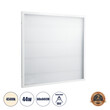GloboStar® 60216 Χωνευτό LED Panel Transparent 60x60cm 44W 4060lm 120° CRI≥80Ra UGR