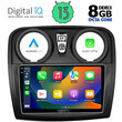 DIGITAL IQ BXD 11108_CPA (9inc) MULTIMEDIA TABLET OEM DACIA LOGAN – SANDERO mod. 2012-2019