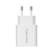 KM0854 . Φορτιστής USB A - USB C 20W με λειτουργία Power Delivery και Quick Charge Kruger&Matz GAN