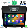 DIGITAL IQ BXD 11255_CPA (9inc) MULTIMEDIA TABLET OEM ISUZU DMAX mod. 2012&gt;