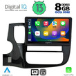 DIGITAL IQ BXD 11443_CPA (9inc) MULTIMEDIA TABLET OEM MITSUBISHI OUTLANDER  mod. 2013&gt;