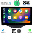 DIGITAL IQ BXD 11715_CPA CLIMA (9inc) MULTIMEDIA TABLET OEM CITROEN C1-PEUGEOT 108-TOYOTA AYGO mod. 2014&gt;