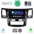 DIGITAL IQ BXD 11720_CPA (9inc) MULTIMEDIA TABLET OEM TOYOTA HILUX mod. 2005-2016