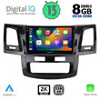 DIGITAL IQ BXD 11720_CPA (9inc) MULTIMEDIA TABLET OEM TOYOTA HILUX mod. 2005-2016