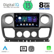 DIGITAL IQ BXD 11463_CPA (10inc) MULTIMEDIA TABLET OEM NISSAN NV400 - OPEL MOVANO - RENAULT MASTER mod. 2010-2020