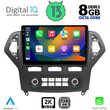 DIGITAL IQ BXD 11162_CPA CLIMA (10inc) MULTIMEDIA TABLET OEM FORD MONDEO mod. 2007-2011