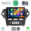 DIGITAL IQ BXD 11163_CPA CLIMA (10inc) MULTIMEDIA TABLET OEM FORD MONDEO mod. 2011-2013