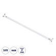 GloboStar® TUBATO 60152 Μεταλλικό Σκαφάκι για 2 x Λάμπες 90CM T8 G13 LED AC 220-240V IP20 Μ90 x Π7.2 x Υ4cm - 5 Χρόνια Εγγύηση