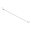 GloboStar® TUBATO 60152 Μεταλλικό Σκαφάκι για 2 x Λάμπες 90CM T8 G13 LED AC 220-240V IP20 Μ90 x Π7.2 x Υ4cm - 5 Χρόνια Εγγύηση