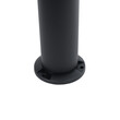 GloboStar® SOLARDIS 90523 LED Solar Bollard Light Κολωνάκι Κήπου Εξωτερικού Χώρου 10W 180lm 120° με Ενσωματωμένο Φωτοβολταϊκό Panel 6V 5W & Επαναφορτιζόμενη Μπαταρία Li-ion 3.2V 6000mAh με Αισθητήρα Ημέρας-Νύχτας - Αδιάβροχο IP65 Φ24 x Υ88cm Ψυχρό Λευκό 6000K - 2 Χρόνια Εγγύηση