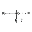 SBOX TABLE STAND FOR 3 MONITORS 17'-27' VESA 100x100 MAX