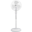 LAMTECH ROUND BASE STAND FAN 16' 40CM 45W WHITE