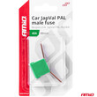 03419/AM ΑΣΦΑΛΕΙΕΣ JapVal PAL ΑΡΣΕΝΙΚΕΣ 48mm 40A ΣΕ ΠΡΑΣΙΝΟ ΧΡΩΜΑ AMIO - 2 Τεμ.