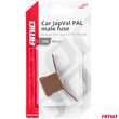 03422/AM ΑΣΦΑΛΕΙΕΣ JapVal PAL ΑΡΣΕΝΙΚΕΣ 48mm 70A ΣΕ ΚΑΦΕ ΧΡΩΜΑ AMIO - 2 Τεμ.