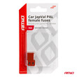 03455/AM ΑΣΦΑΛΕΙΕΣ JapVal PAL ΜICRO 14mm ΘΗΛΥΚΕΣ 50A ΣΕ ΚΟΚΚΙΝΟ ΧΡΩΜΑ AMIO - 2 Τεμ.