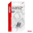 03457/AM ΑΣΦΑΛΕΙΕΣ JapVal PAL ΜICRO 11mm ΘΗΛΥΚΕΣ 15A ΣΕ ΓΚΡΙ ΧΡΩΜΑ AMIO - 2 Τεμ.