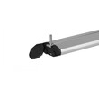 14070/MB ΜΠΑΡΕΣ ΟΡΟΦΗΣ ΑΛΟΥΜΙΝΙΟΥ BLADE L SILVER 127cm ΜΕ ΑΚΡΑ GAMMA FLAT ΓΙΑ FLUSH / STANDARD RAILS MENABO - 2 ΤΕΜ.