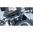 L9181.2/T ΦΟΡΤΙΣΤΗΣ USB (2 ΘΥΡΕΣ)  ΜΕ  ΒΑΣΗ ΣΤΗΡΙΞΗΣ ΤΙΜΟΝΙΟΥ ΑΔΙΑΒΡΟΧΟΣ MOTO 12/24V 30W 5400mA  22-32mm TREK LAMPA - 1 TEM.