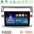 Bizzar nd Series 8core Android13 2+32gb Citroen c4 2004-2010 Navigation Multimedia Tablet 9 u-nd-Ct0812