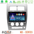 Bizzar nd Series 8core Android13 2+32gb Jeep Cherokee (Kk) 2008-2012 Navigation Multimedia Tablet 10 u-nd-Jp1618