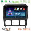 Bizzar nd Series 8core Android13 2+32gb Mercedes s Class 1999-2004 (W220) Navigation Multimedia Tablet 9 u-nd-Mb0765b