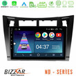 Bizzar nd Series 8core Android13 2+32gb Toyota Yaris Navigation Multimedia Tablet 9 (Μαύρο Χρώμα) u-nd-Ty626b