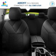 OT77345/AM ΚΑΛΥΜΜΑΤΑ ΚΑΘΙΣΜΑΤΩΝ OTOM RUBY 1202 GREY/BLACK ΜΑΥΡΟ/ΓΚΡΙ ΣΚΟΥΡΟ ΛΙΝΟ & ΔΕΡΜΑΤΙΝΗ SETΑΜΙΟ - 1 σετ.