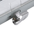 GloboStar® 90611 60cm Tri-Proof Πλαστικό PC Σκαφάκι με Μεταλλικά Clips για 2 x Λάμπες T8 Τύπου Φθορίου LED Τροφοδοσίας Ενός Άκρου Αδιάβροχο IP65