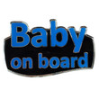 ΑΥΤ.BABY/1-RXCCA BABY ON BOARD ΑΥΤΟΚΟΛΛΗΤΟ ΕΞΩΤΕΡΙΚΗΣ ΧΡΗΣΗΣ 13,1 Χ 8,3cm ΜΠΛΕ/ΜΑΥΡΟ/ΧΡΩΜΙΟ ΜΕ ΕΠΙΚΑΛΥΨΗ ΣΜΑΛΤΟΥ - 1 ΤΕΜ.