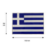 ΑΥΤ.GREECE/3-RXCCA GREECE ΑΥΤΟΚΟΛΛΗΤΗ ΕΛΛΗΝΙΚΗ ΣΗΜΑΙΑ 13,8 X 9,4 cm ΜΠΛΕ/ΛΕΥΚΟ/ΧΡΩΜΙΟ ΜΕ ΕΠΙΚΑΛΥΨΗ ΕΠΟΞΕΙΔΙΚΗΣ ΡΥΤΙΝΗΣ (ΥΓΡΟ ΓΥΑΛΙ) - 1 ΤΕΜ.