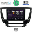 DIGITAL IQ BXB 1447S_GPS (9inc) MULTIMEDIA TABLET OEM MITSUBISHI PAJERO SPORT mod. 2020>