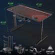 Gaming Γραφείο - Eureka Ergonomic® ERK-GIP-P47B-V1-RU
